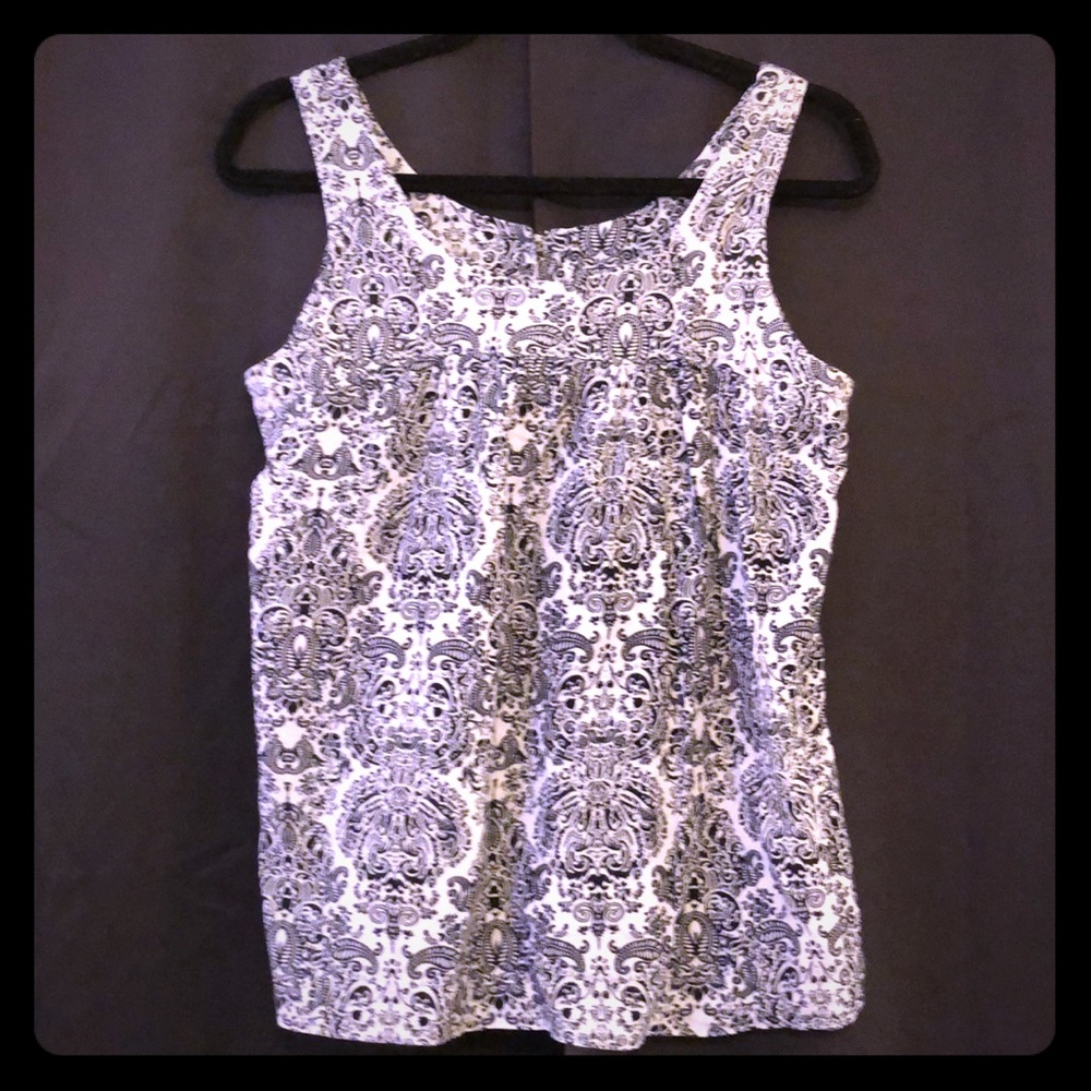Paisley tank/blouse